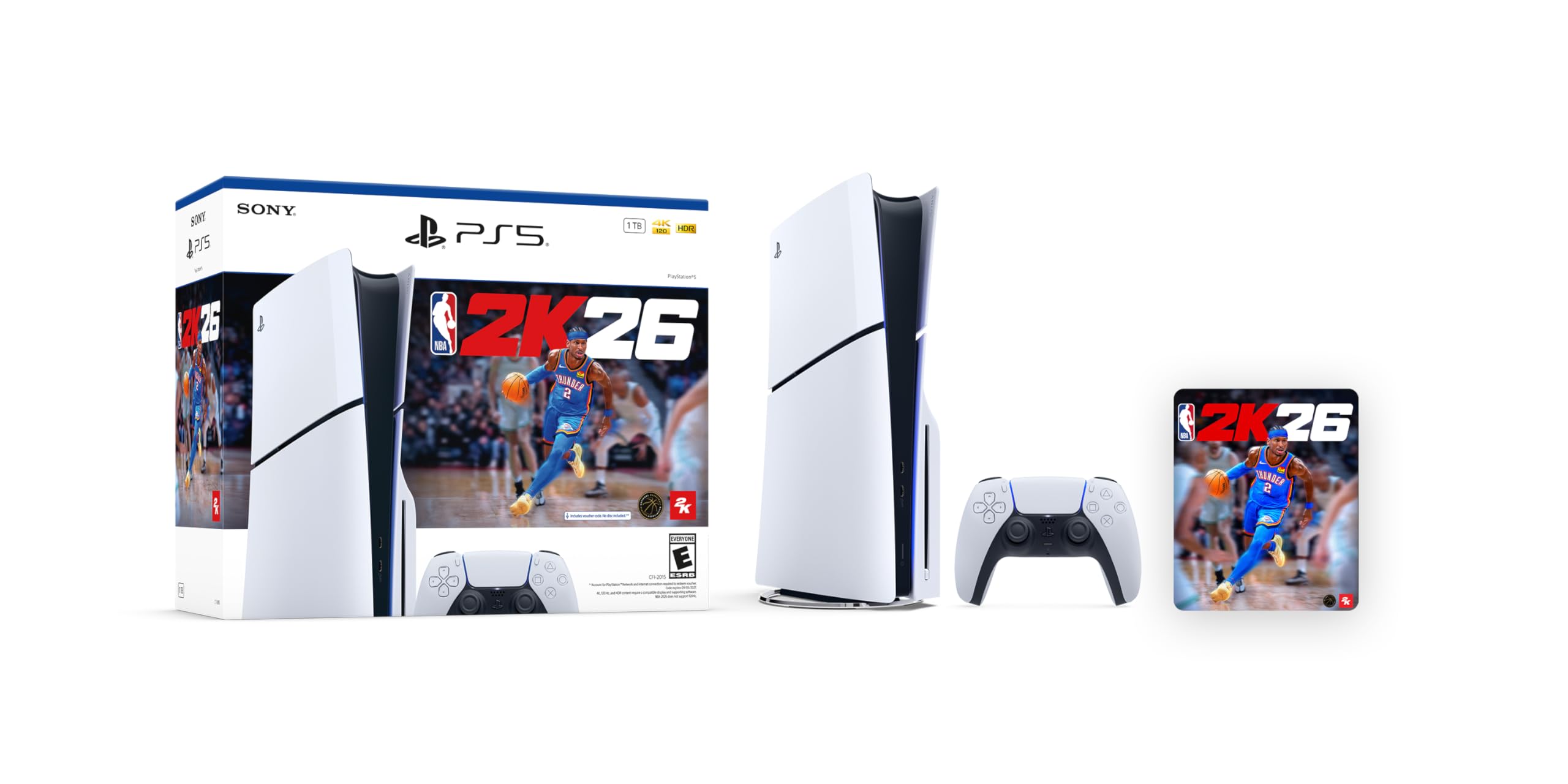 Amazon.com: PlayStation 5 Console – NBA 2K26 Bundle (model Group
